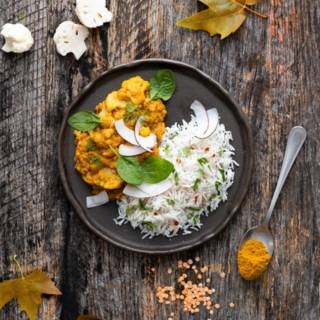Dahl coco curry