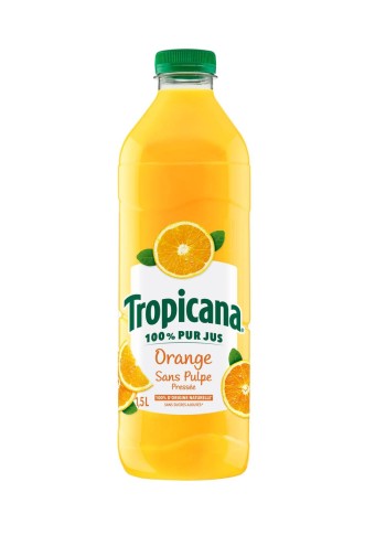 Tropicana - Pur jus sans pulpe